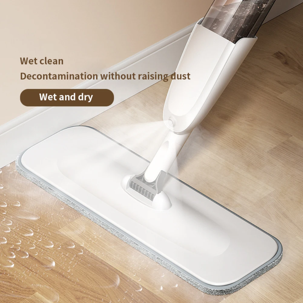 

3-in-1 Spray Floor Mop Detachable Mop Wood Ceramic Tile Floor Flat Mop Home Cleaning Tool With Reusable Microfiber Pads Lazy Mop