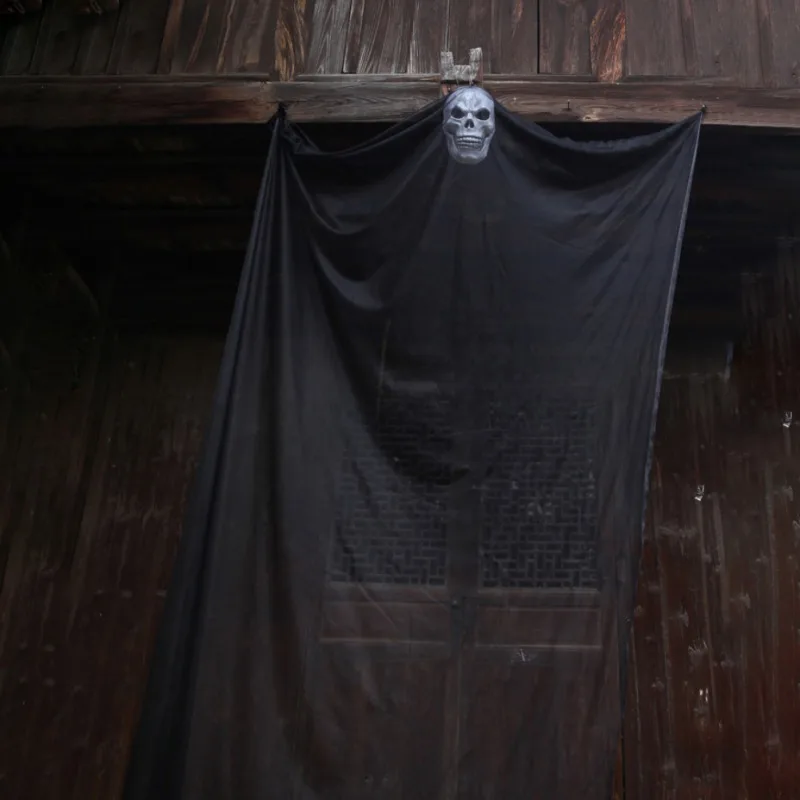 Хэллоуин висячий Скелет Летающий призрак украшения для улицы Крытый вечерние