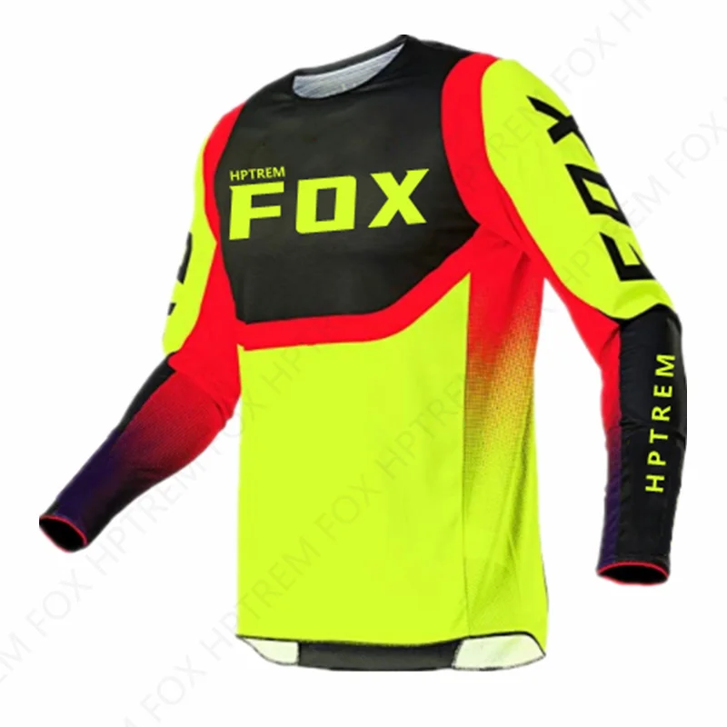 

motorcycle mountain bike team downhill jersey MTB Offroad fxr bicycle locomotive shirt cross country mountain hptrem fox jersey