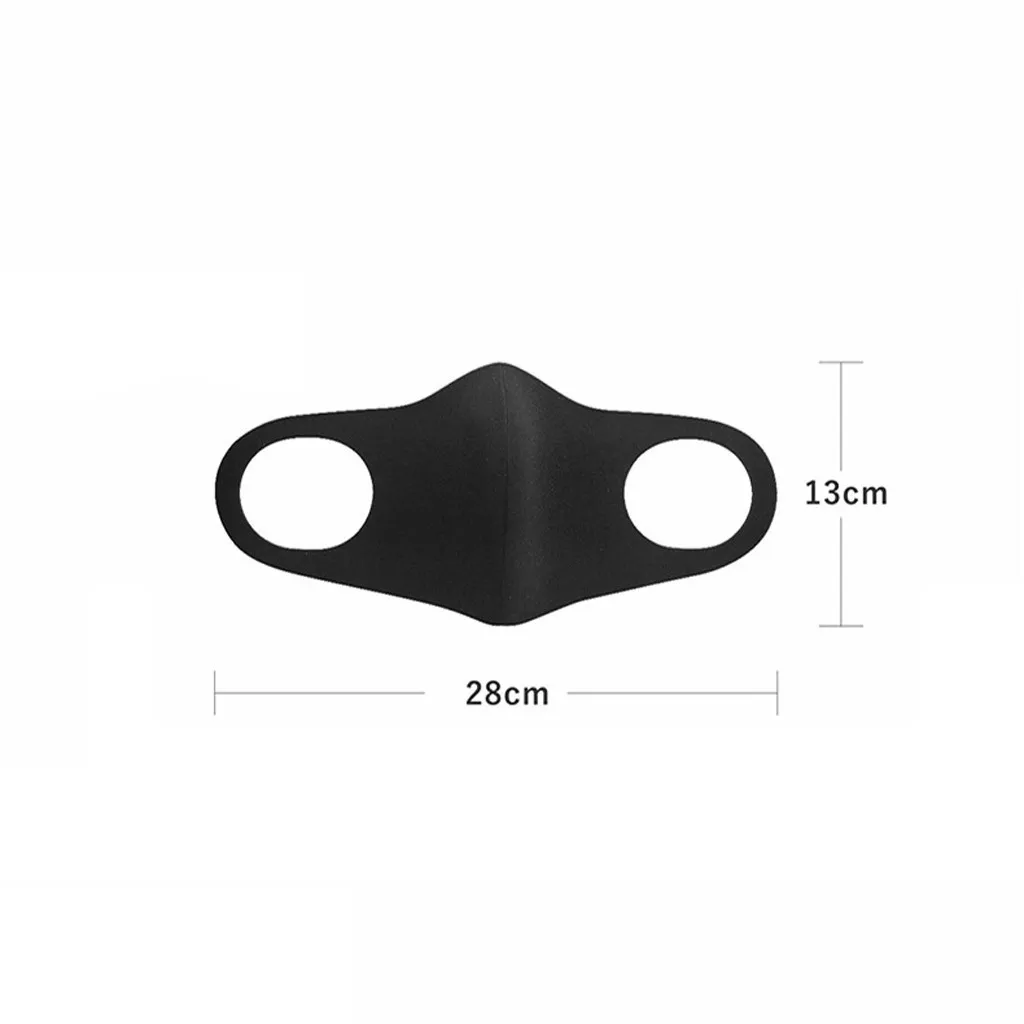 

Unisex Adult Black Face Masks Beautiful Butterfly Print Windproof Dustproof Washable Reusable Mouth Mask Mascararillas