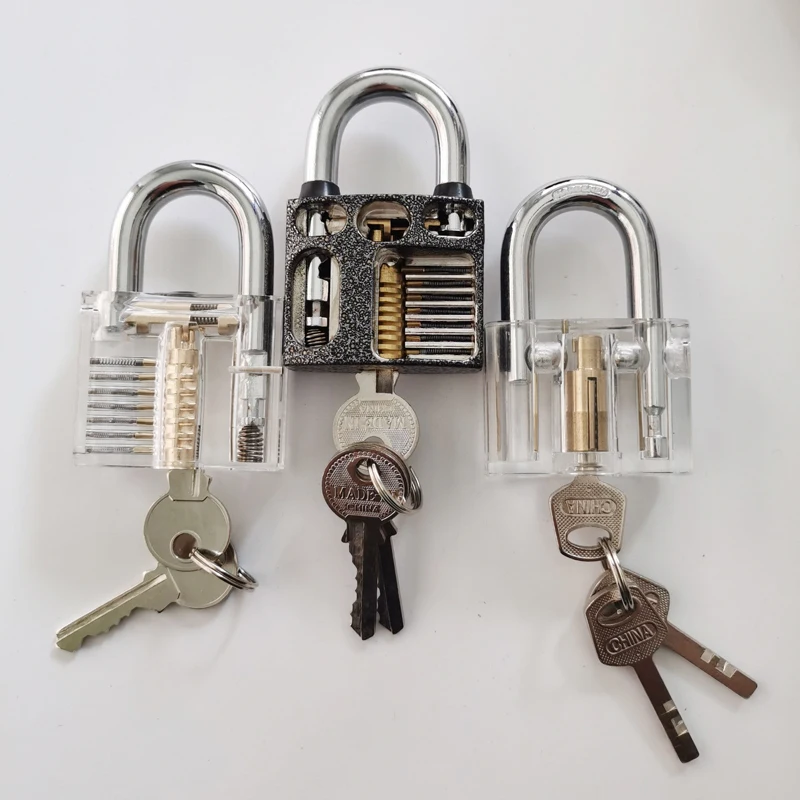 8 шт Cutaway внутренний вид практика замки замок Палочки инструменты сле Инструменты