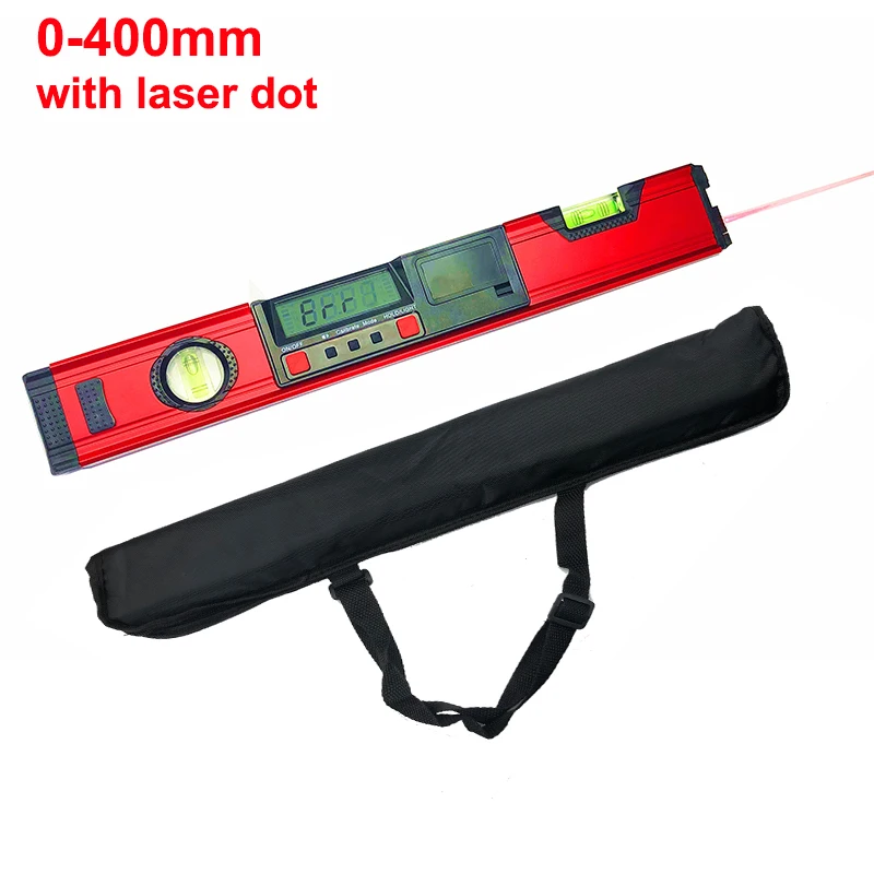 Spirit Level 600mm Digital Laser Ruler Angle Gauge Finder Horizontal Vertical Cross Line Leveler Pro Measuring Tape | Инструменты