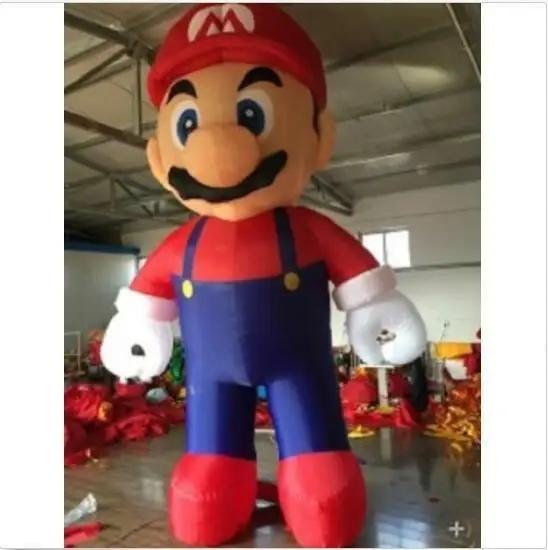 Гигантский надувной Супер Марио для рекламы 10 футов на заказ|mario and luigi 1|inflatable