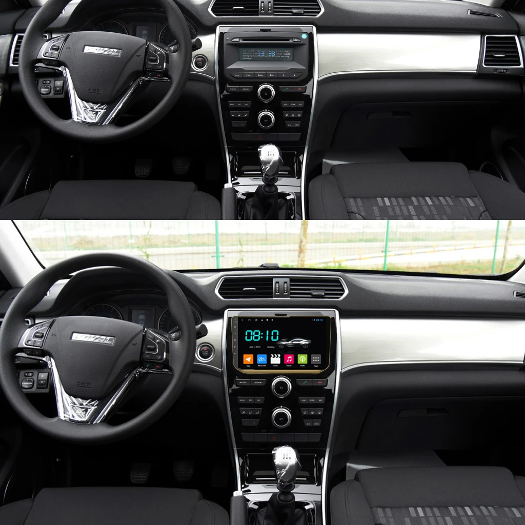 1din 9 &quotAndroid 8 1 автомагнитола gps навигация подходит для 2014 2016 Haval H2 стерео