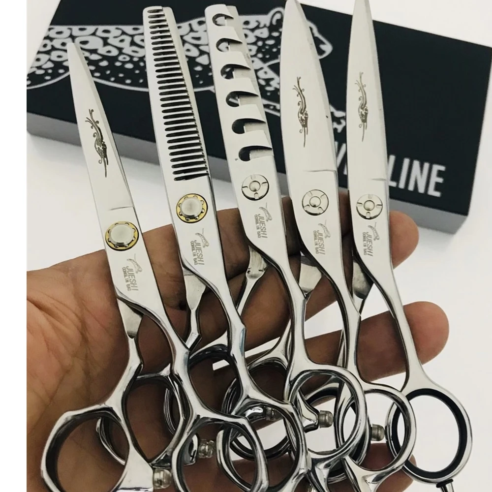 

Sharp Blade 6.0 Inch Hairdressing Scissors Professional Hair Scissors Set Hair Cutting Shears Barber Scissor Cut Razor Makas