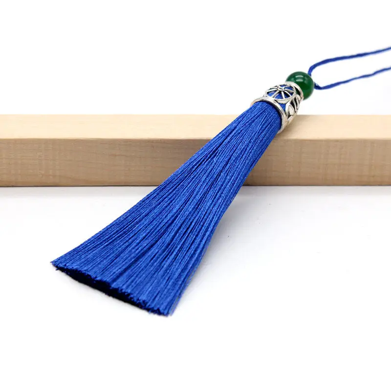 2 шт. 87 мм Высококачественный ледяной шелк Вертикальная маленькая кисточка