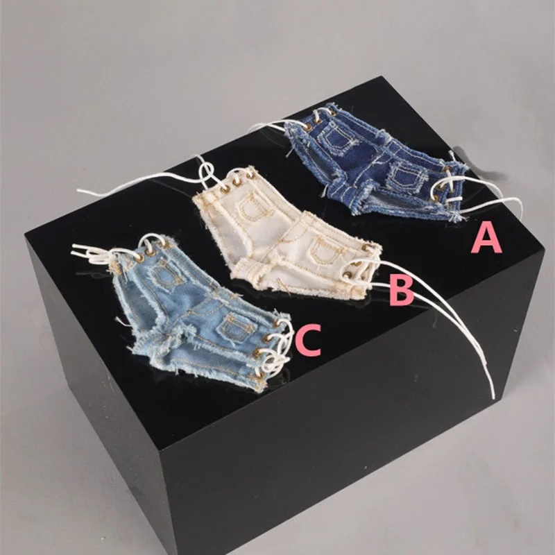 CCTOYS CC024 масштаб 1/6 Женская фигурка аксессуар ремешки Горячие Джинсовые Шорты Женщина солдат брюки модель для 12-дюймовых экшн-фигурок тела