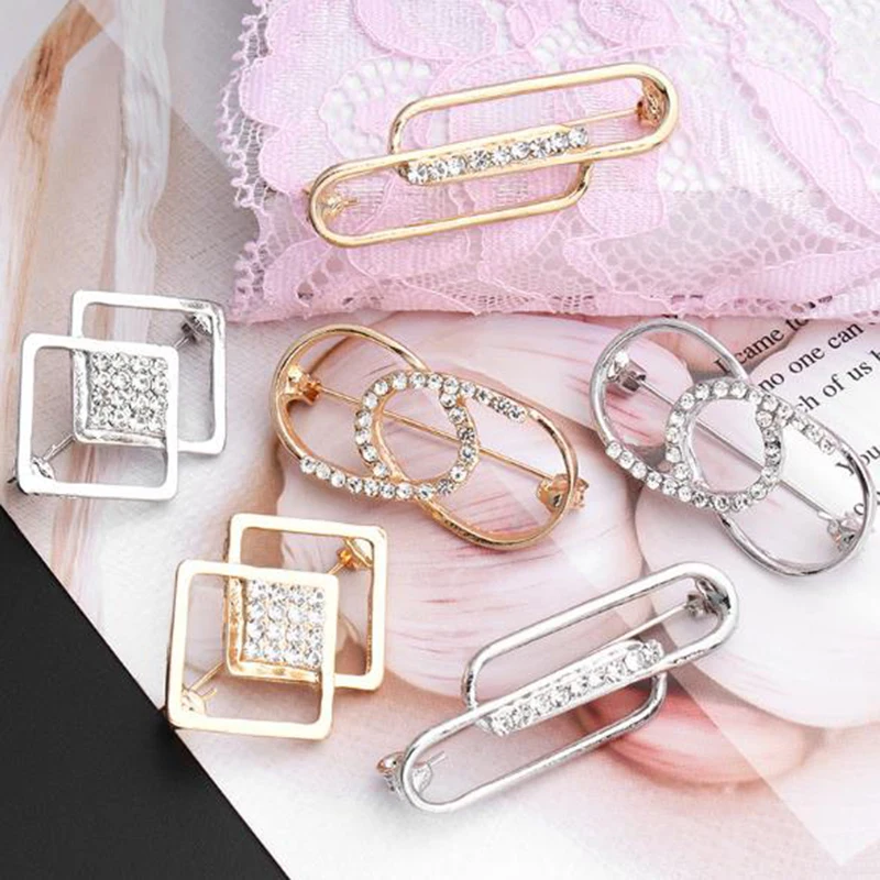 Брошь женская с жемчугом стразы на лацкан | Украшения и аксессуары