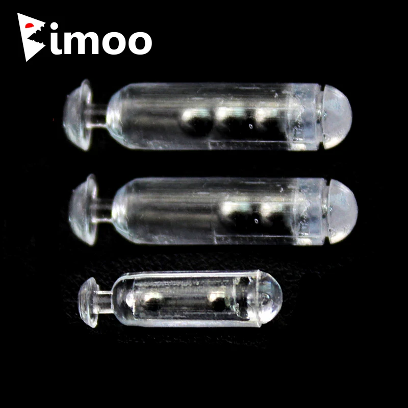 

50 шт. рыболовные Пластиковые Погремушки Bimoo, погремушки для ловли нахлыстом в соленой воде, рыболовная приманка из строительного материала S M L