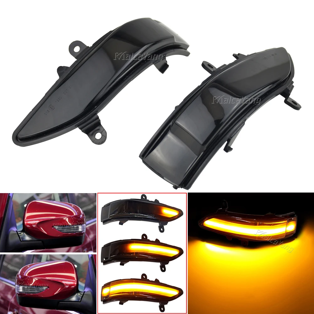 

For Subaru Forester Outback Legacy Tribeca Impreza LED Turn Signal Light Flasher Repeater Lamp Dynamic Blinker Indicator 2007-16