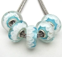 jgwg3095 5x 100 authenticity s925 sterling silver beads murano glass beads fit european charms bracelet diy jewelry lampwork