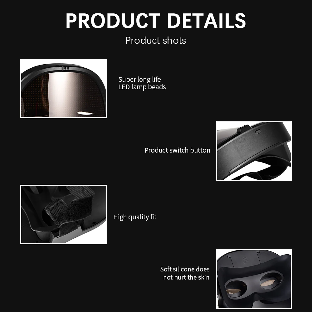 Bluetooth Led Lights Up Party Mask DIY Picture Editing Programmable LED Luminous App Control For Halloween Masquerade | Дом и сад