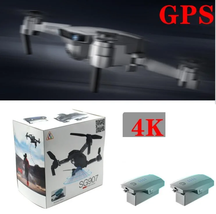 4K Camera 2battery 4 K/1080 P анти-встряхивание зум аэрофотосъемка WiFI приложение управление RC Дрон 5G gps следуем за мной/возврат фиксированная точка объемный Радиоуправляемый вертолет - Цвет: 4K Camera 2battery