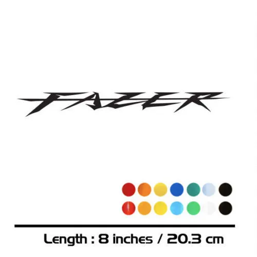 2 шт. светоотражающие Мотоциклетные аксессуары для YAMAHA FAZER|Наклейки и стикеры| |