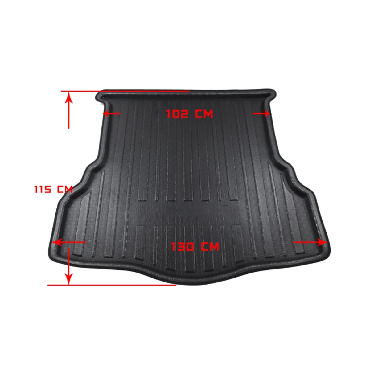Автомобильный задний багажник с защитой от грязи напольный коврик ковер для Ford