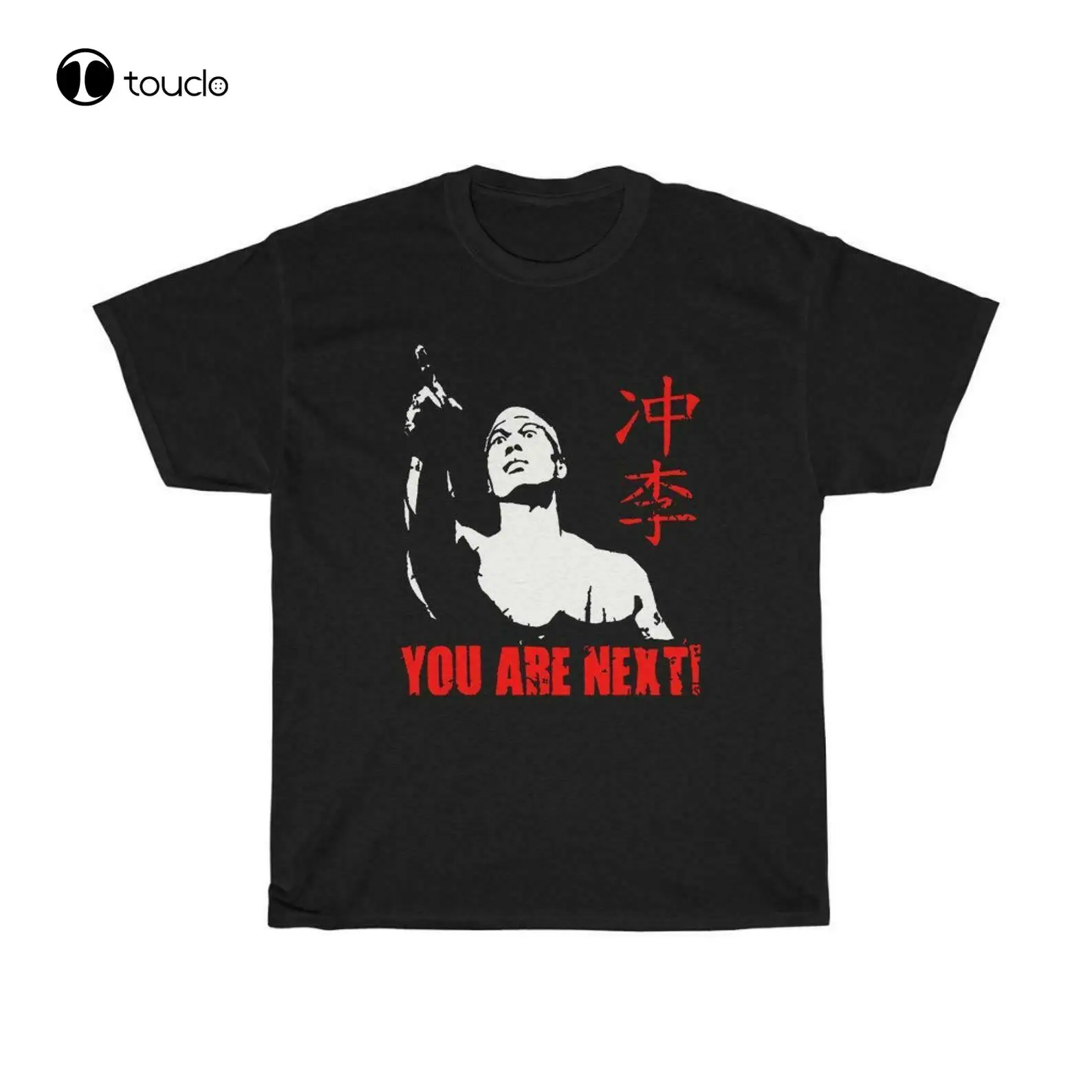 

Bloodsport Chong Li You Are Next Slogan Retro Movie Black T-Shirt Size S To 3Xl Custom Aldult Teen Unisex Digital Printing