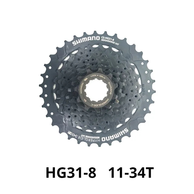 HG31-8 11-34T SUNSHINE 8 скоростей свободного хода MTB дорожный велосипед 8S кассеты 25t 28t 32t 40t 42T маховик для M310 M360 Alivio M410 HG31-8 - Цвет: HG31-8 11-34T