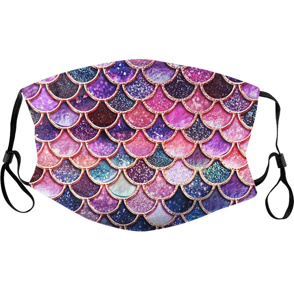 

Women Outdoor Face Washable Breathable Reusable 5PC Mask With 10PC Filters face mask fashion comfortable maseczka ochronna A50