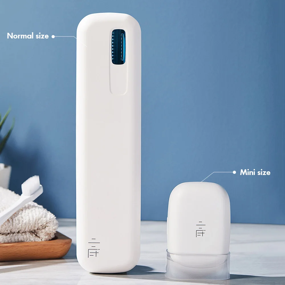 99.9% sterilization rate xiaoda Portable Toothbrush Sterilizer Box USB Rechargeable UVC Disinfection Case | Бытовая техника
