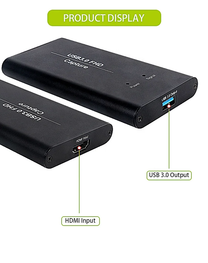 4K 1080P USB 3 0 захват видео коробки для PS4 Wii Xbox телефон ТВ STB игра Запись конференц