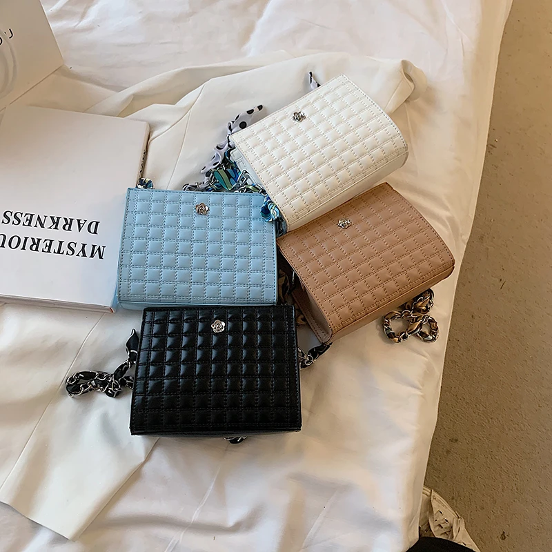 

New 2021 Fashion Shoulder Bags Women Messenger Chain Crossbody Bags Snake Leather Brand Designer Crossbody Flap Bag