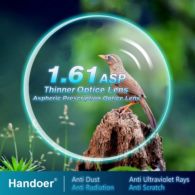 Оптические линзы veithdia асферические с одной видимостью защита от излучения