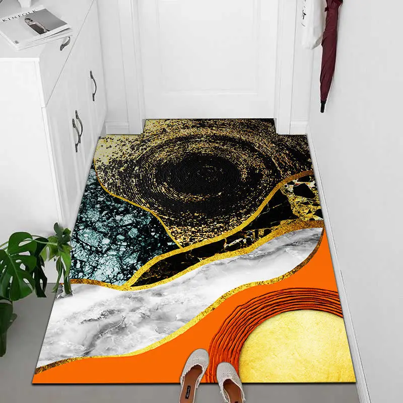 

Modern Elephant Anti-slip Carpet Indoor Printed Decoration Large Area Rugs Living Room Bedroom Sofa Floor Decor Mat