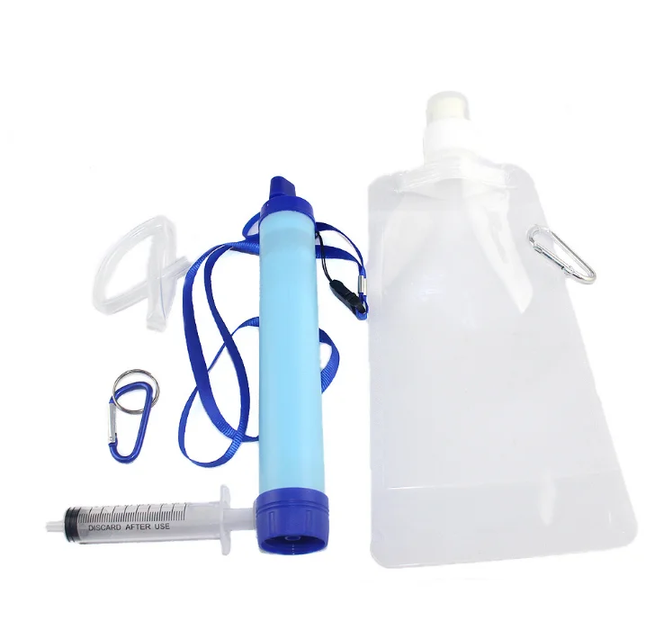 Уличный очиститель воды Кемпинг Туризм аварийная жизнь выживание портативный