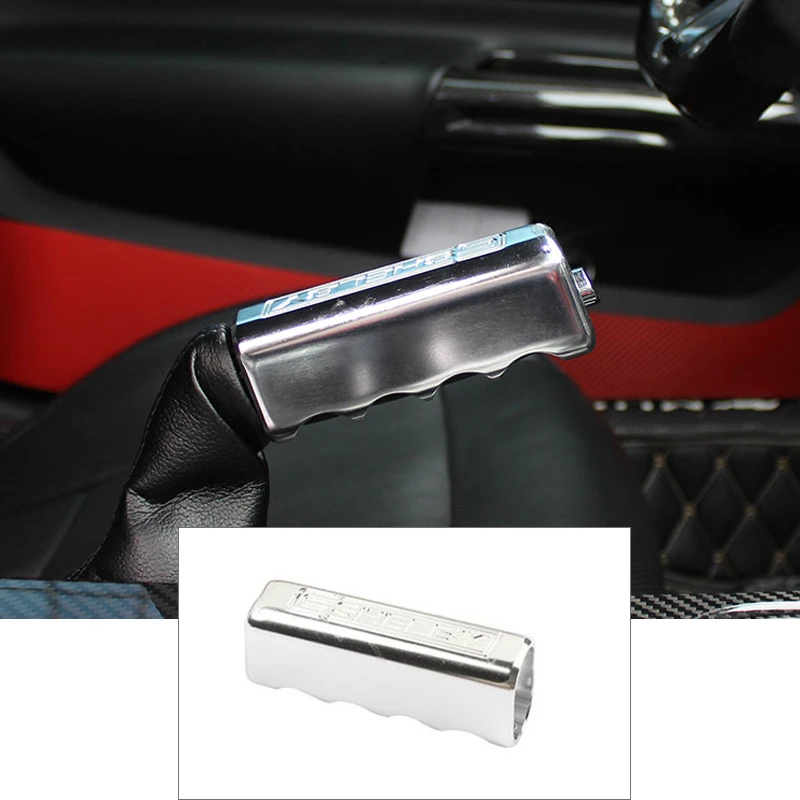 Крышка ручки ручного тормоза из алюминиевого сплава Сменные аксессуары для Ford