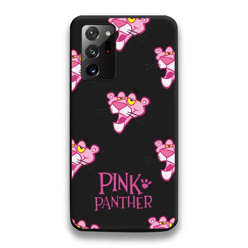 Мультяшный милый розовый чехол для телефона P-Panthers Samsung Galaxy Note20 ultra 7 8 9 10 Plus lite M51 M21