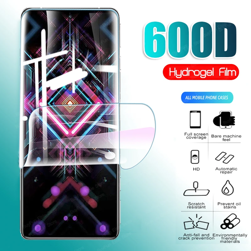 

Гидрогелевая пленка 600D для Redmi K40 Gaming K30 Pro Plus Zoom, Защитная пленка для экрана Xiaomi Poco F3 X3 GT Pro X2, не стекло