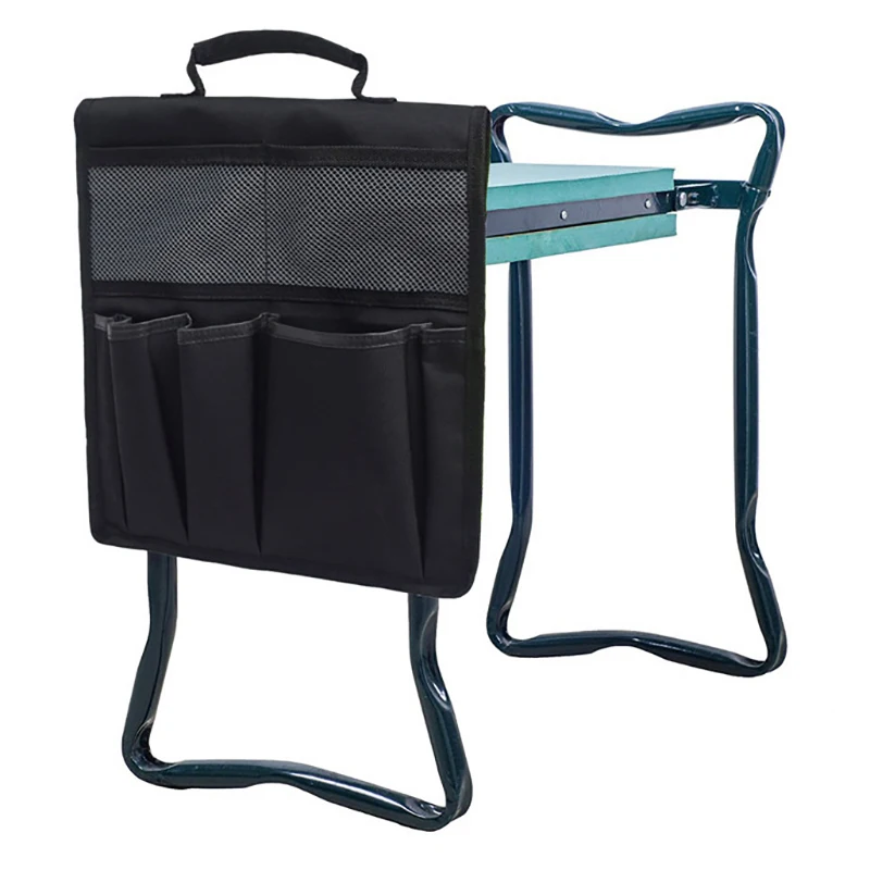 

Portable Garden Kneeler Tool Bag For Knee Stool Cart Flatbed Storage Toolkit Gardening Cart Flat Cart Tool Storage Bag