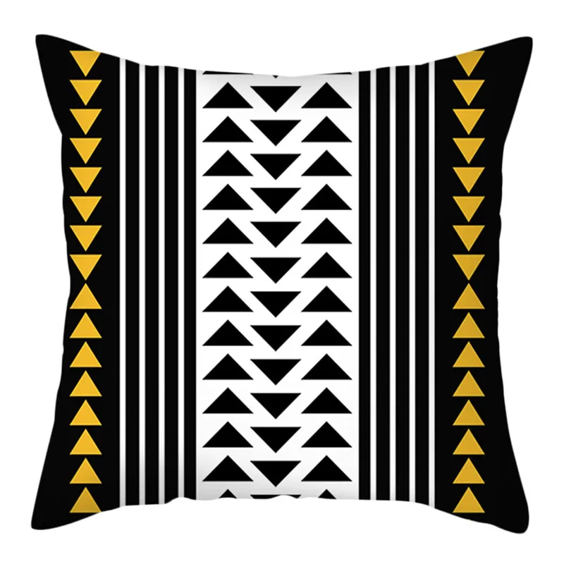 

Fuwatacchi Geometric Striped Pattern Cushion Cover Lines Polyester Throw Pillow Covers Decoration for Home Sofa Pillowcases