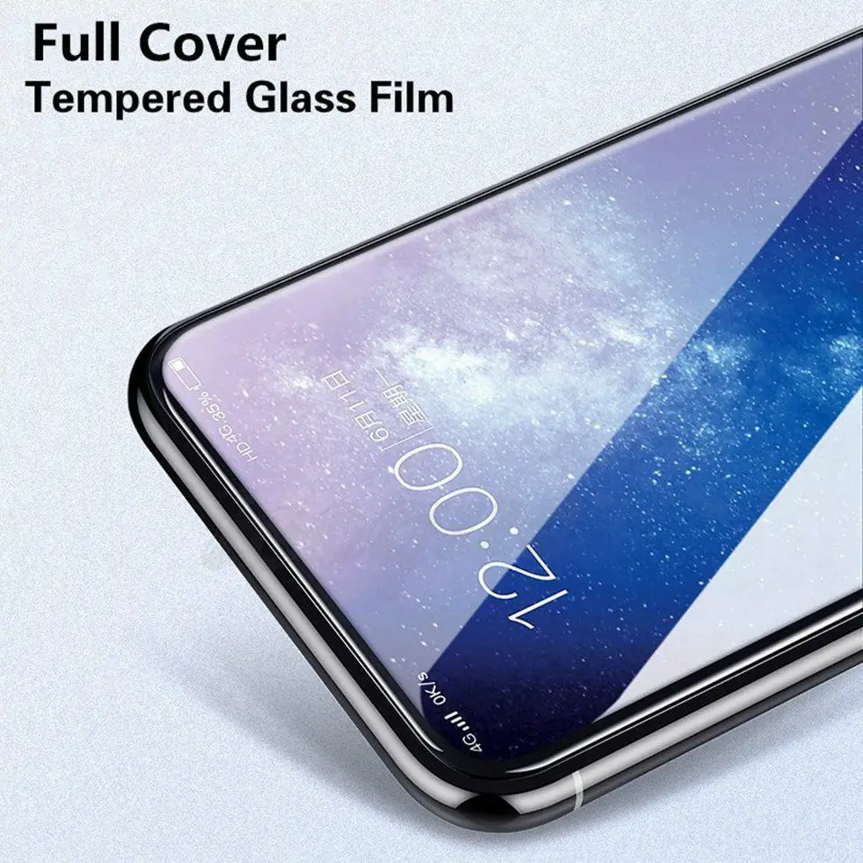 Закаленное стекло 9D для OPPO Reno Ace 2 Z 2Z Realme XT X2 5 3 Pro Q X C2 U1 Защита экрана A9 A5 2020 K3 K5 A1k