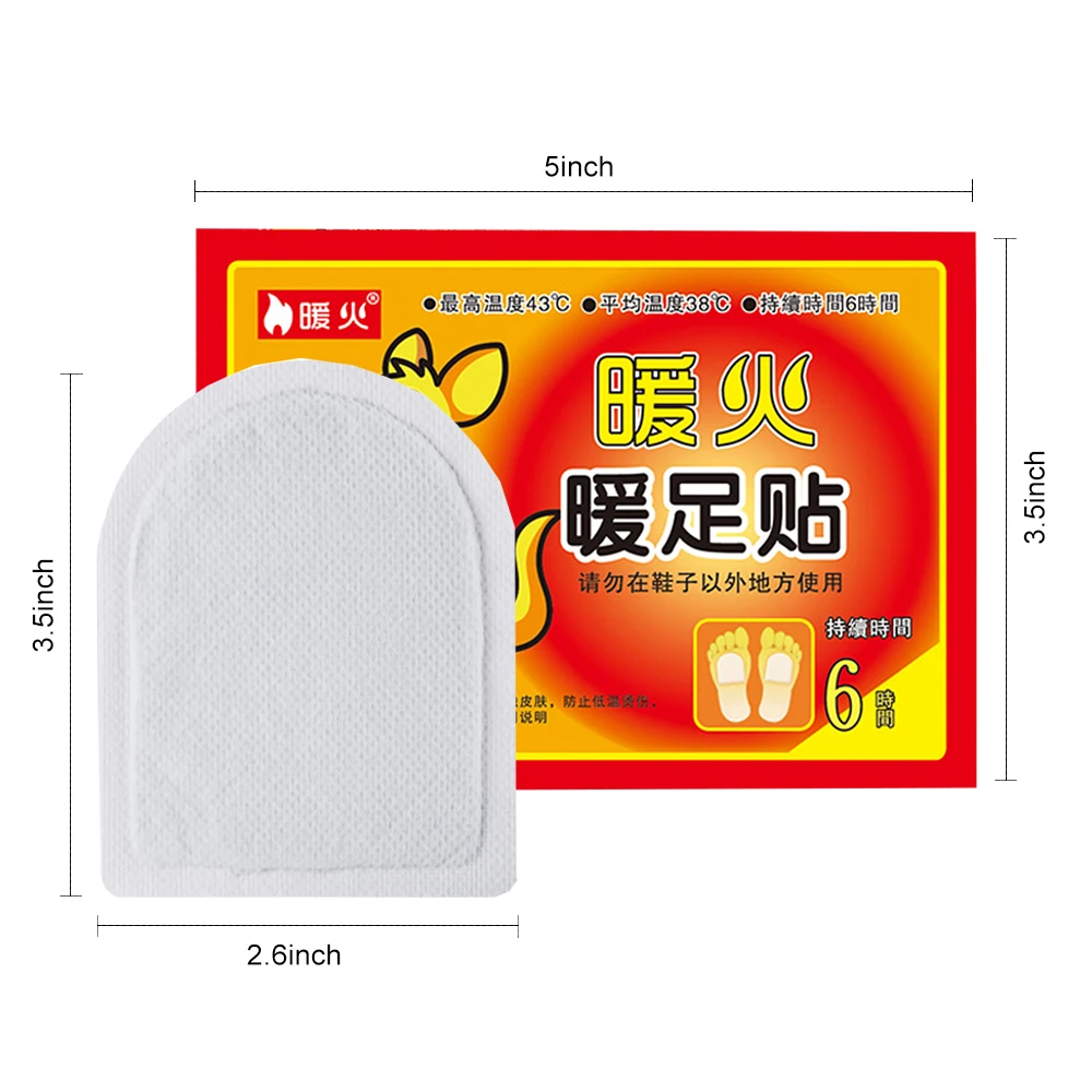 foot warmer sticker heating pad keep leg heat body hot pack feet stick | Дом и сад