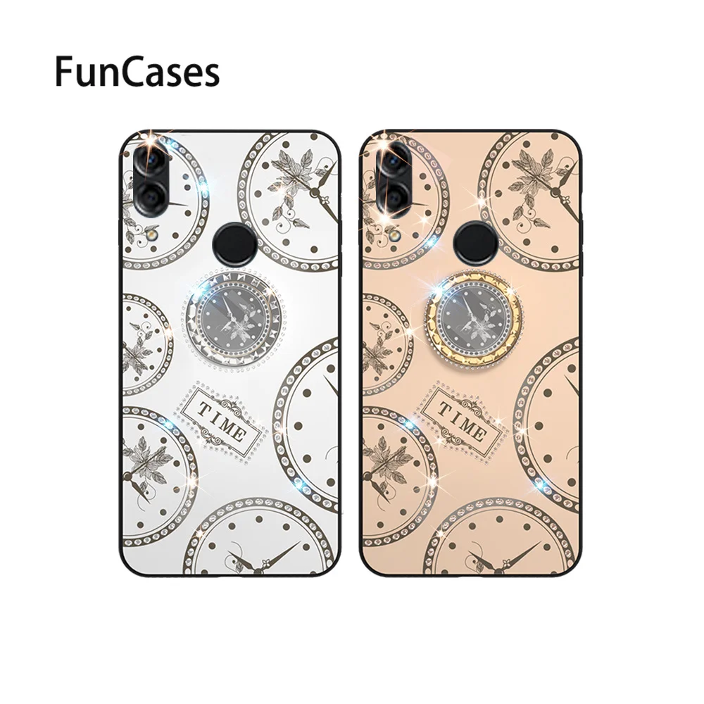 Новые чехлы Time для estojo Huawei Enjoy 9 Plus Csse с цветочным рисунком чехол книжка Carcasa estuche