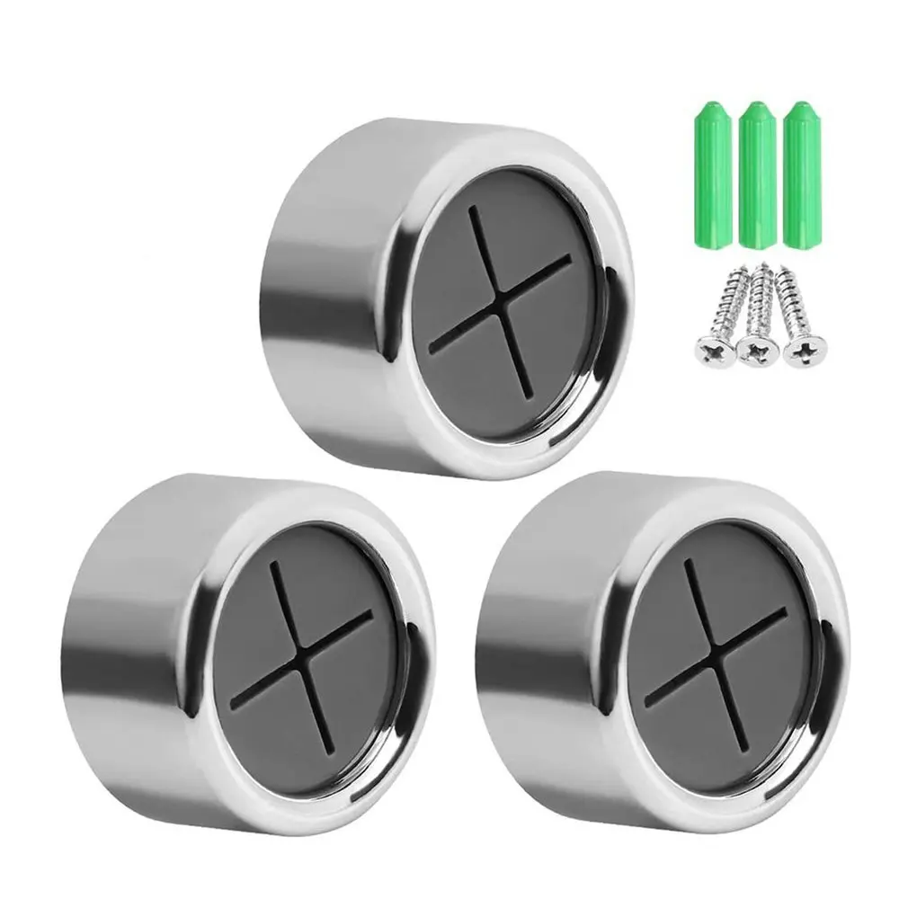 

Kitchen Towel Hooks Round Adhesive Towel Holder Wall Mount Hook Towel Rack Hanger Grabber No Drilling Hooks
