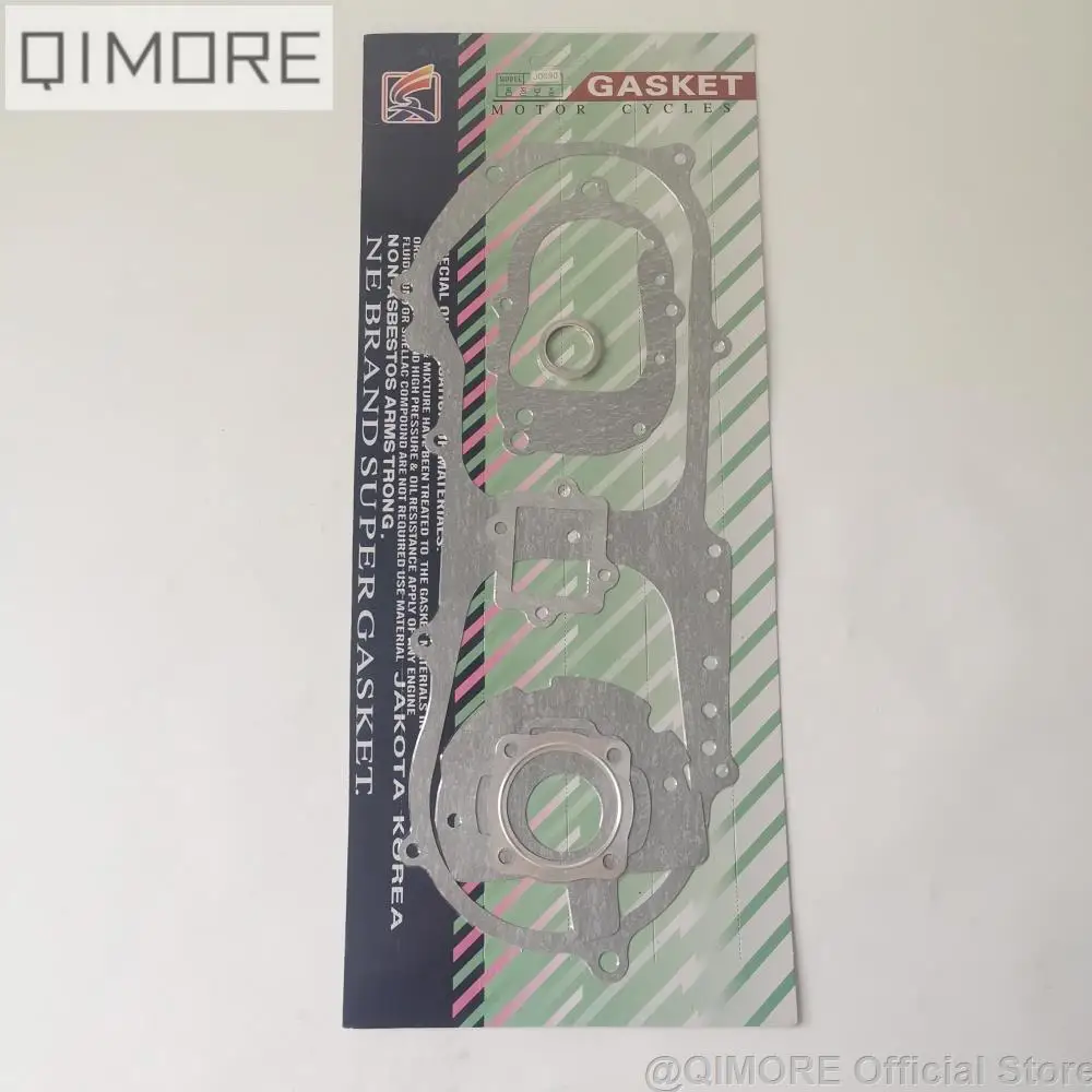 Полный комплект прокладок двигателя для 2-тактного скутера 90cc мопеда ATV Minarelli 1E50QMF