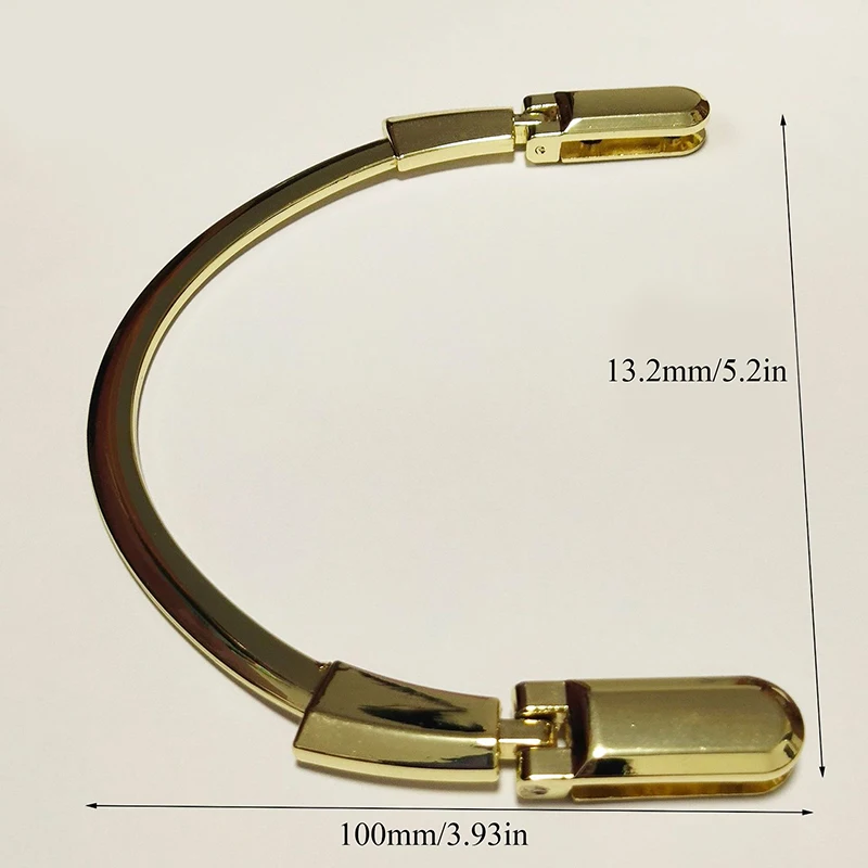 Gold Semicircle Metal bag Handles Purse Frame To Make Bag Replacement DIY Crafts Accessories Hardware Parts | Багаж и сумки