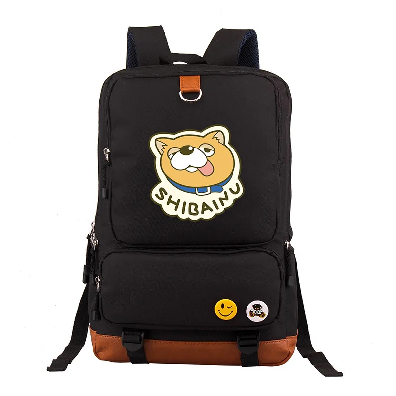 Новая Легенда Путь домашнего мужа Рюкзак Gokushufudo Tatsu Аниме для женщин и мужчин Холст Сумка для учеников Унисекс Путешественников.