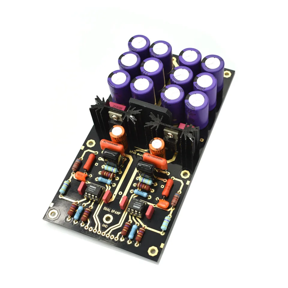 Мм Плата усилителя PCBA OPA2111KP Германии двухконтурная проигрыватель HiFi