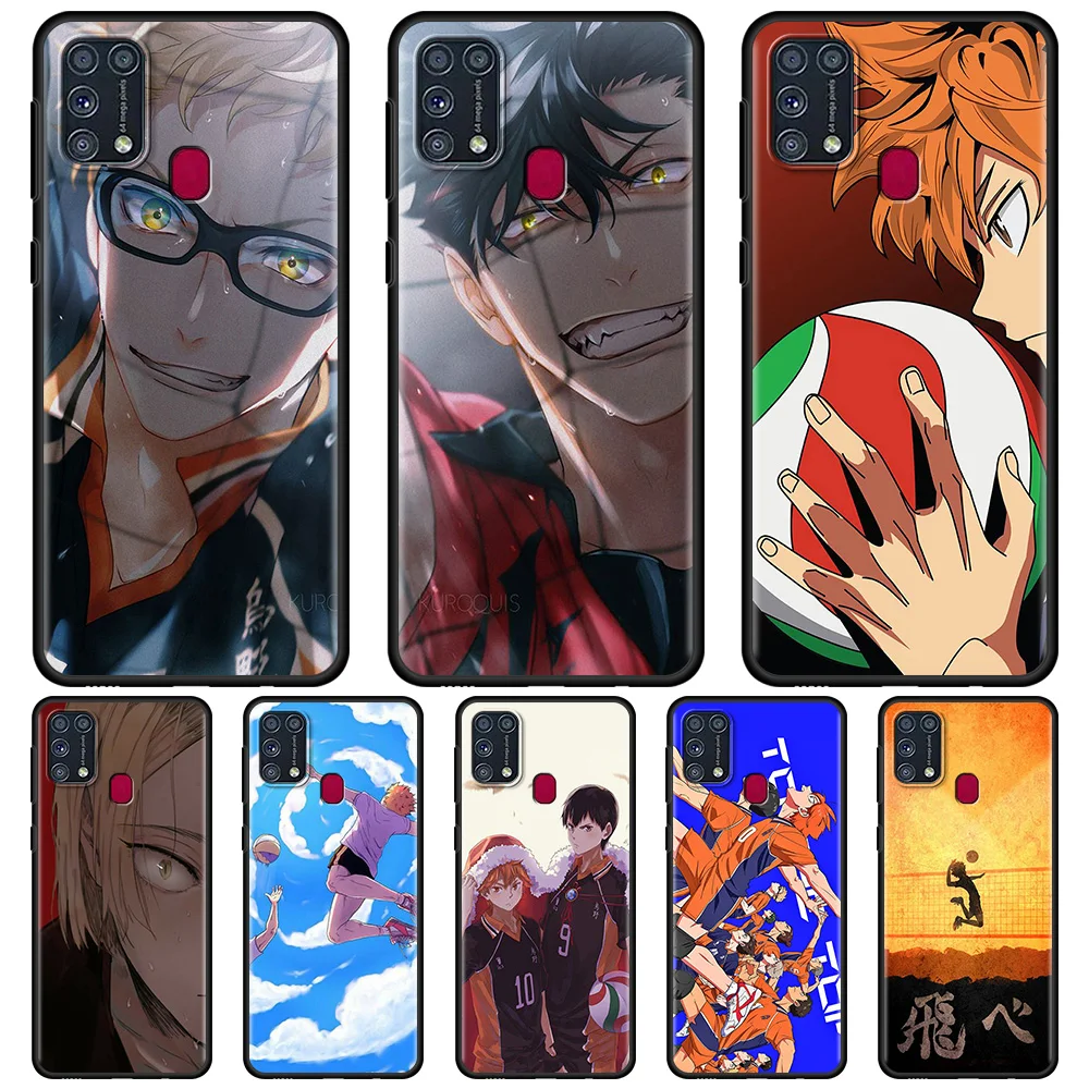 

Haikyuu Soft Silicone Phone Case For Samsung Galaxy A50 A70 A10 A30 A20e A20s M51 M31 M31s Back Cover A10s A40