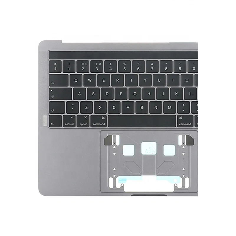 Серебристый или серый A1989 US UK раскладной чехол с клавиатурой для Macbook Pro 2018 13 3