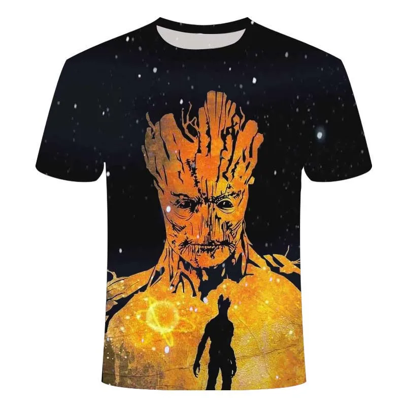 Последняя 3D футболка с короткими рукавами Мужская мужская аниме изображением