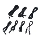 0,5 м-10 м кабель питания постоянного тока удлинитель адаптер штекергнездо 5,5 мм x 2,1 мм Источник питания