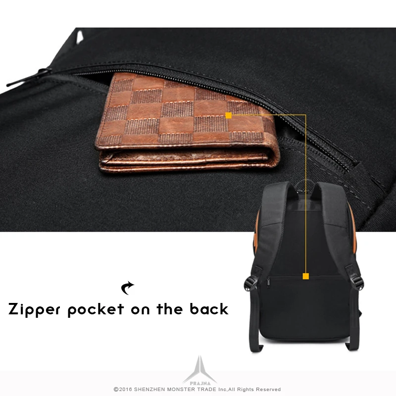 Рюкзак с защитой от краж 15 6/17 дюймовый ноутбук Mochila мужской Водонепроницаемый