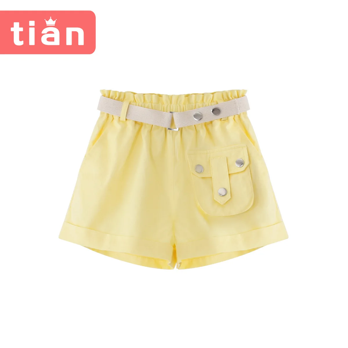 

2021 Summer Children's Clothing New Children's Pants Small and Medium Baby Girls Casual Overalls Pants Women