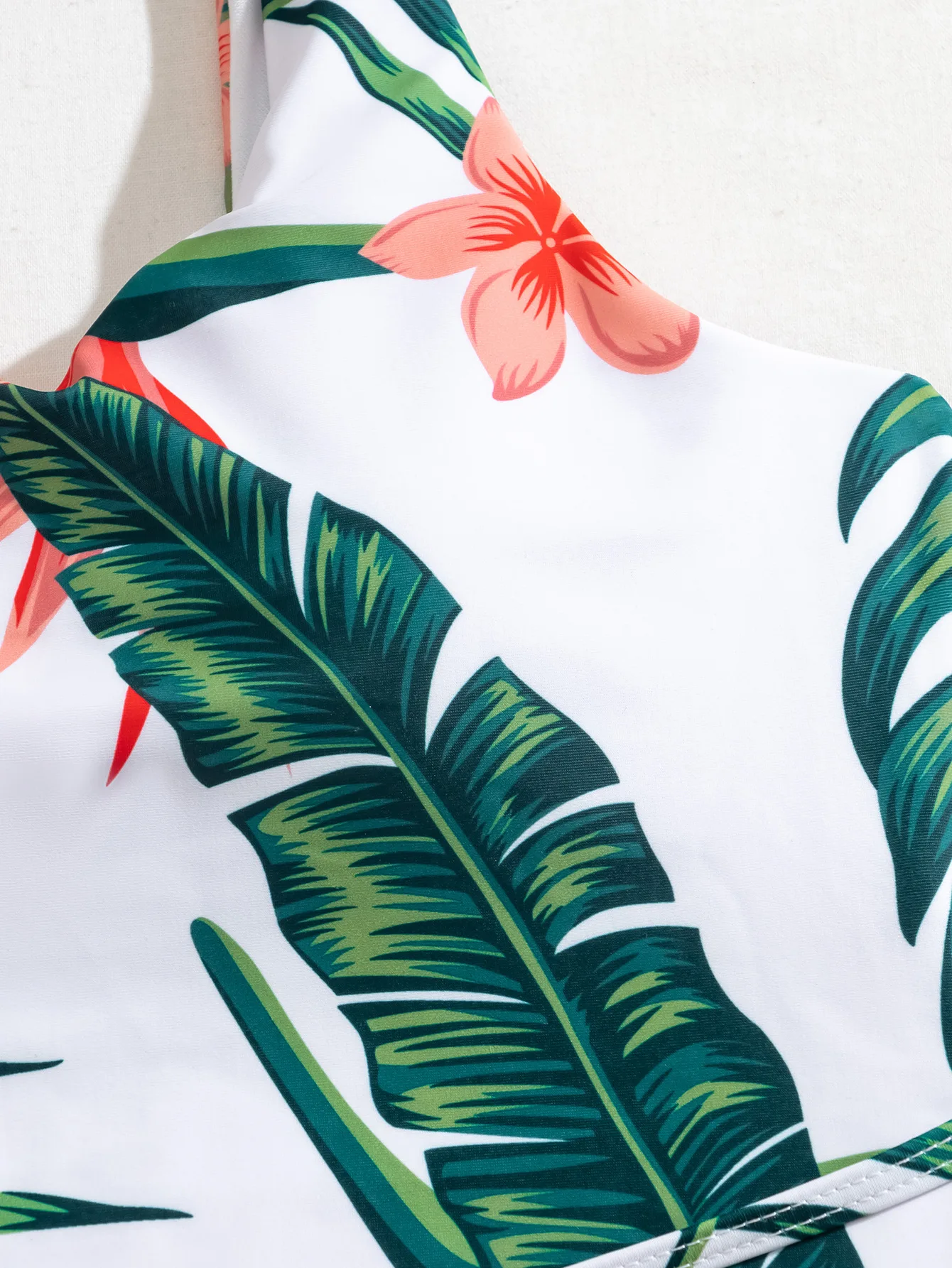 

Swimsuit Women Hot 2021 Sexy Ladies Swimsuit Printed One-shoulder Lace One-Piece Swimsuit Feminine Swimwear One Piece Swimsuit