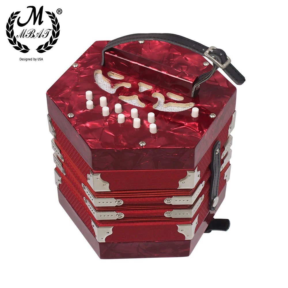 M мбат Гармоники концертино 20 клавишная клавиатура инструмент Roll Up пианино для