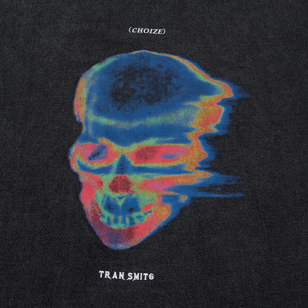 Футболка мужская оверсайз в стиле хип-хоп уличная одежда Харадзюку винтажная